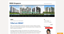 Desktop Screenshot of dbss-singapore.com