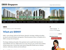 Tablet Screenshot of dbss-singapore.com